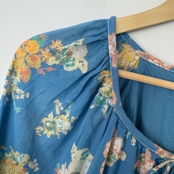 Free People Camella Floral Boho Mini Dress Size Small - Picture 9 of 12